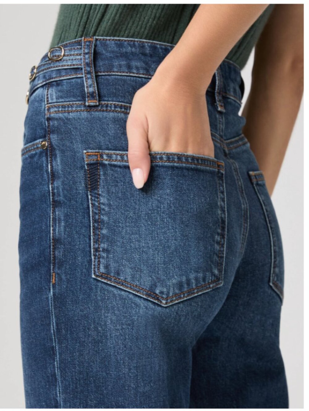 PAIGE Leenah Slim Wide Leg in Technique Wash - Picture 14 of 14
